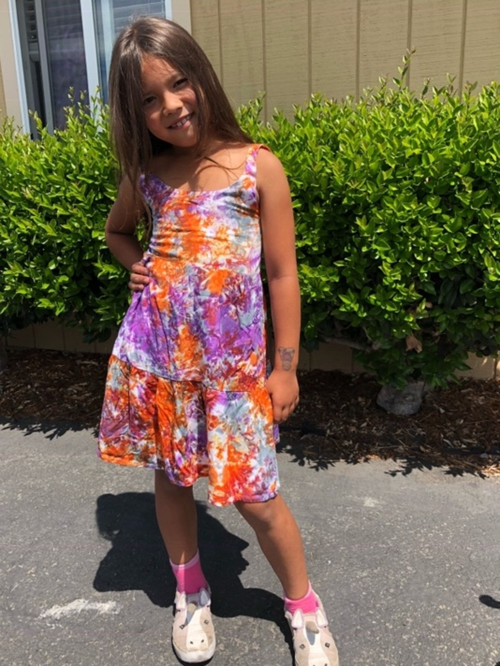 Girls Tie-Dye Sundress